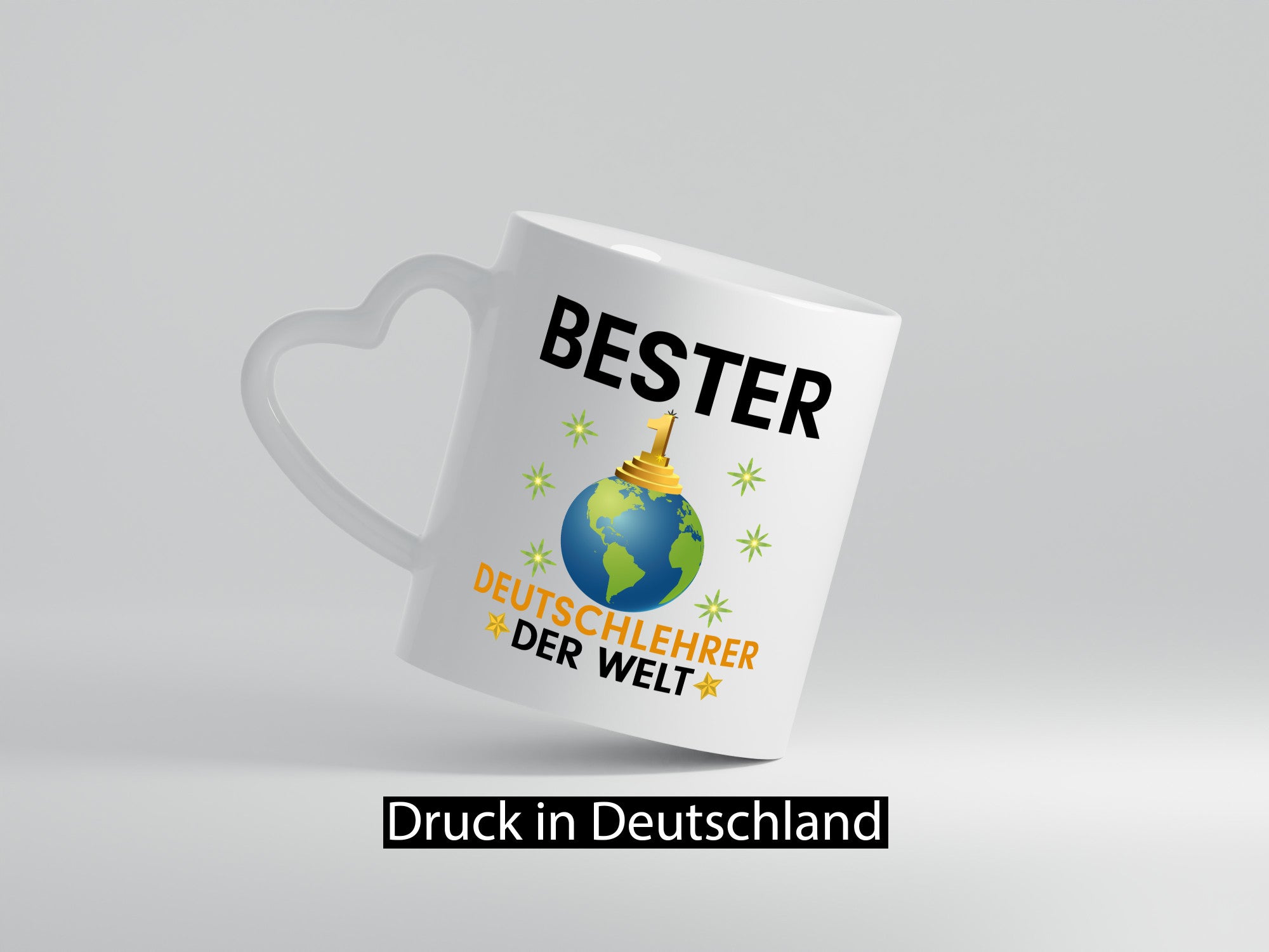Welt Bester Deutschlehrer | Lehrer Schule Geschenkidee Humor Tasse