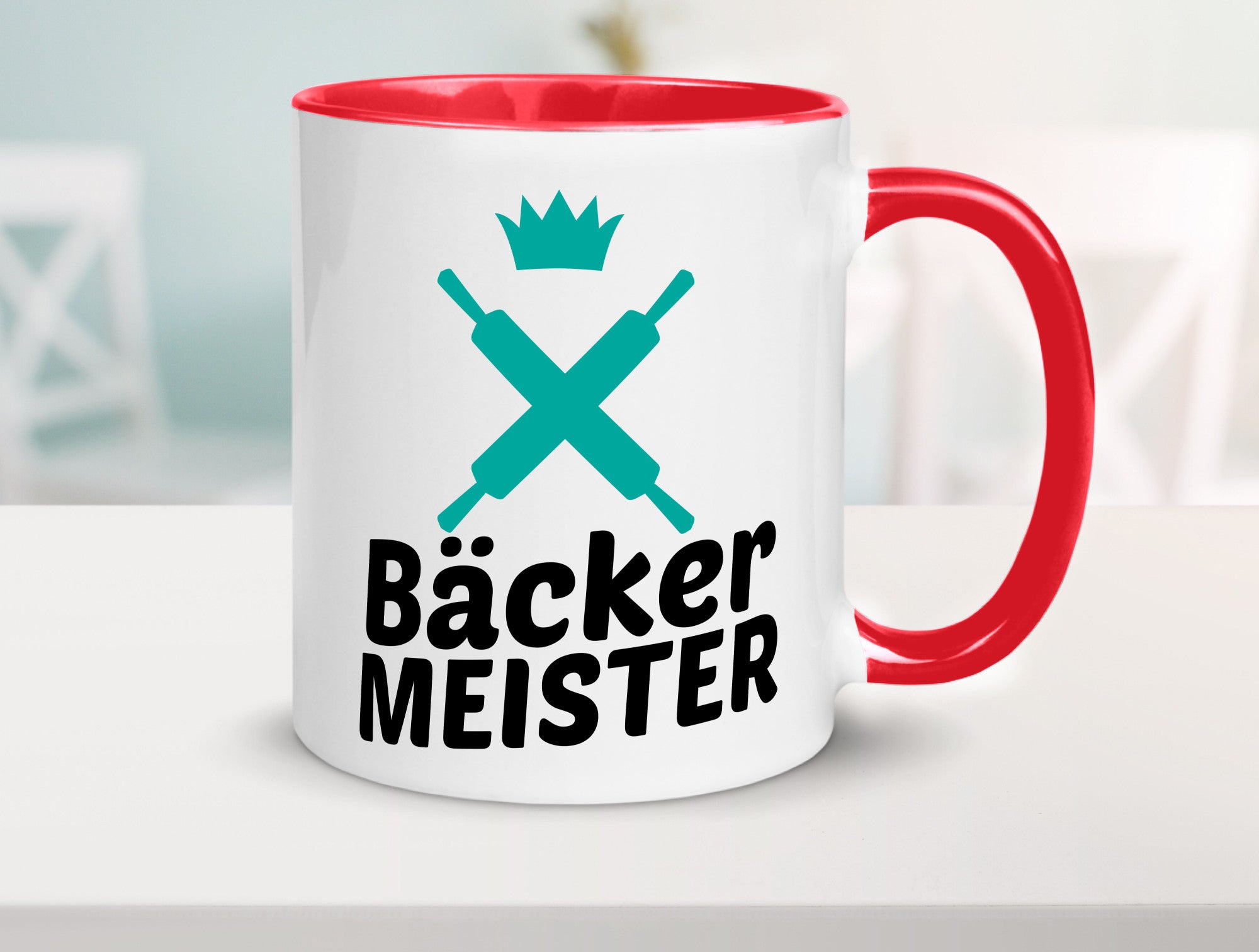 Bäcker Meister | Bäckerrei lustig Humor Geschenkidee Geschenk Tasse