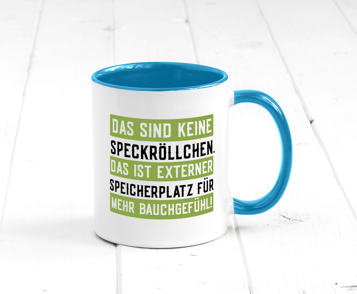 Keine Speckröllchen | Softwareentwickler PC Körperfülle Geschenkidee Humor Tasse
