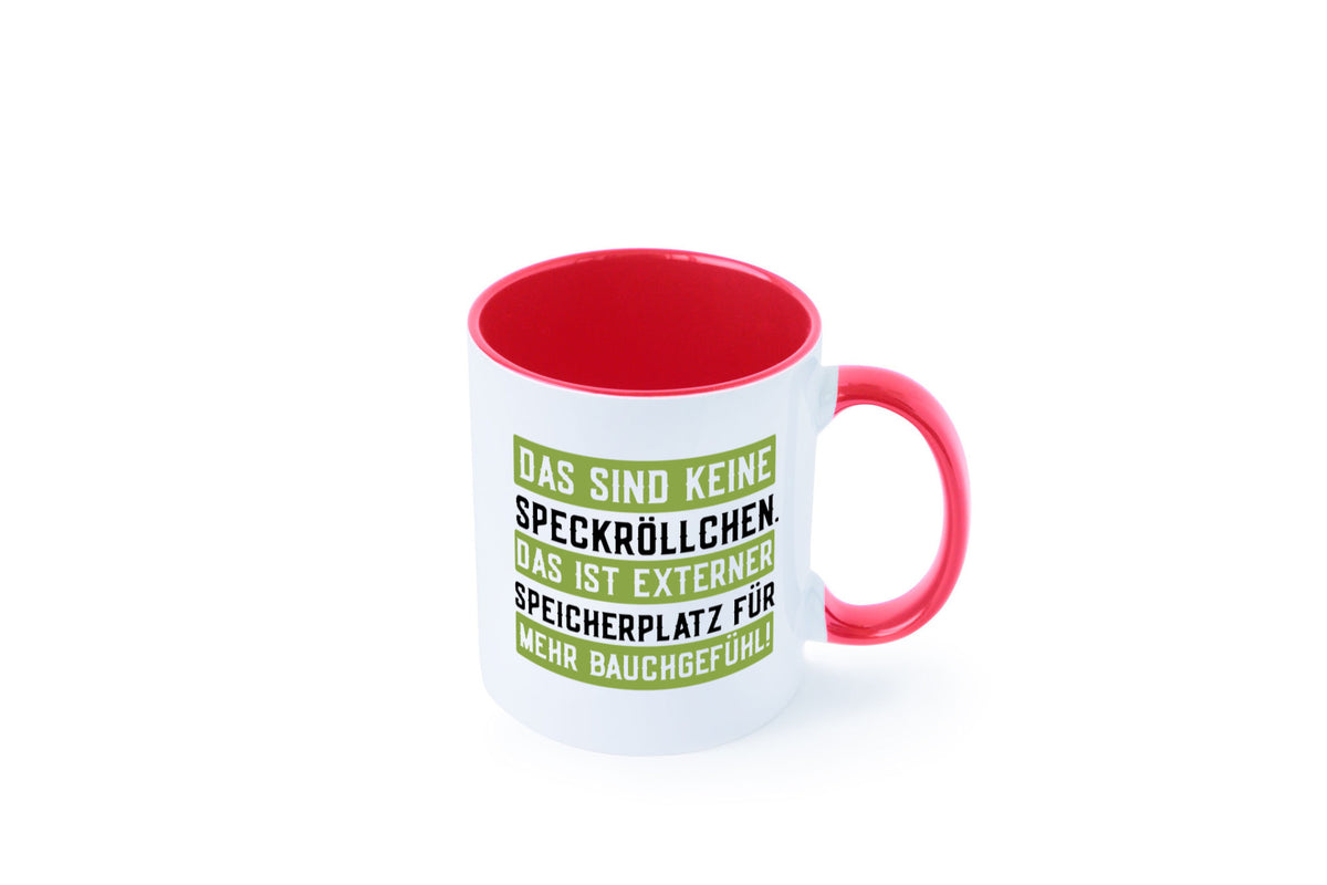 Keine Speckröllchen | Softwareentwickler PC Körperfülle Geschenkidee Humor Tasse