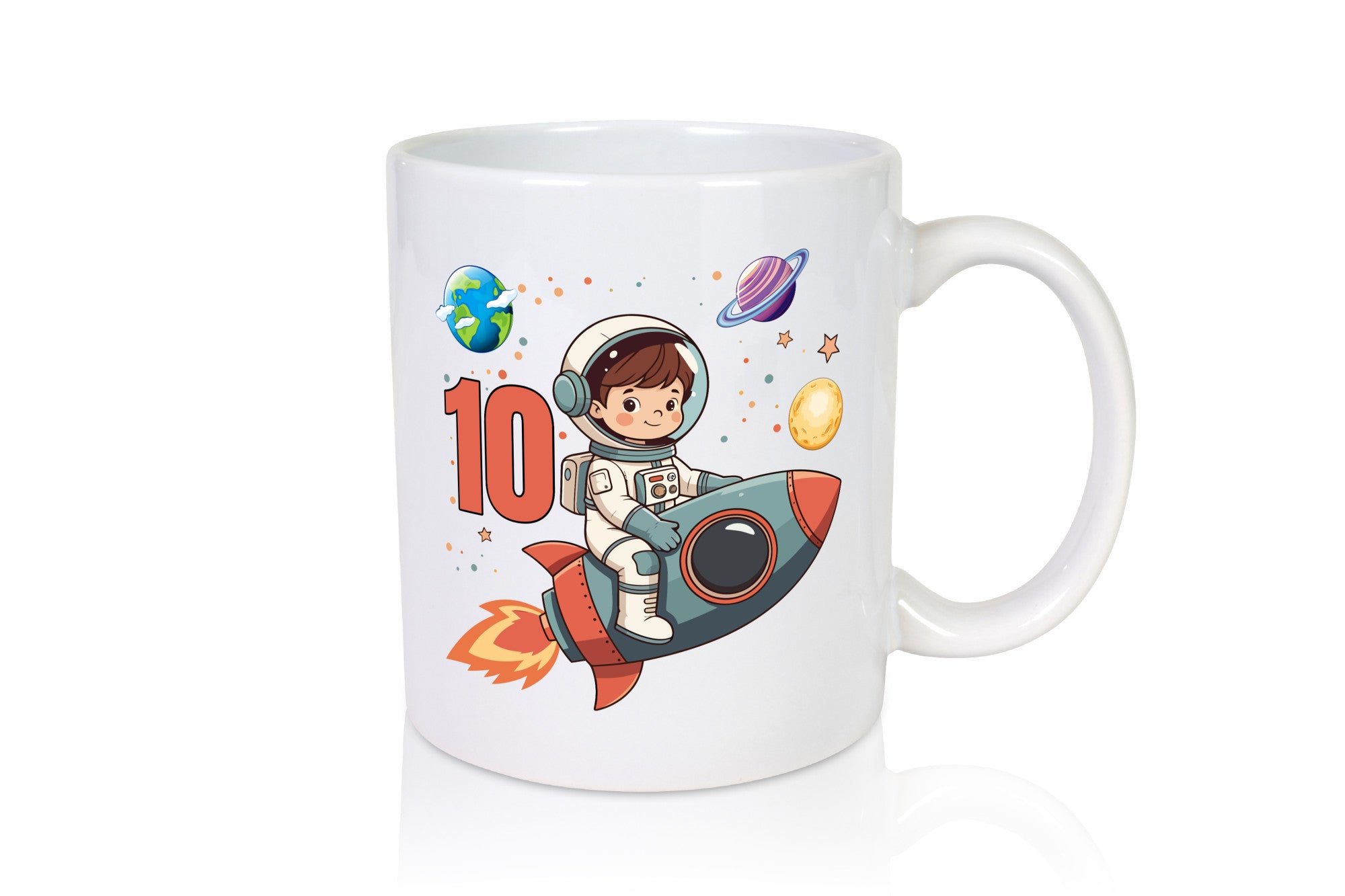 10. Geburtstag | 10 Jahre Astronaut Weltraum Geschenkidee Humor Tasse