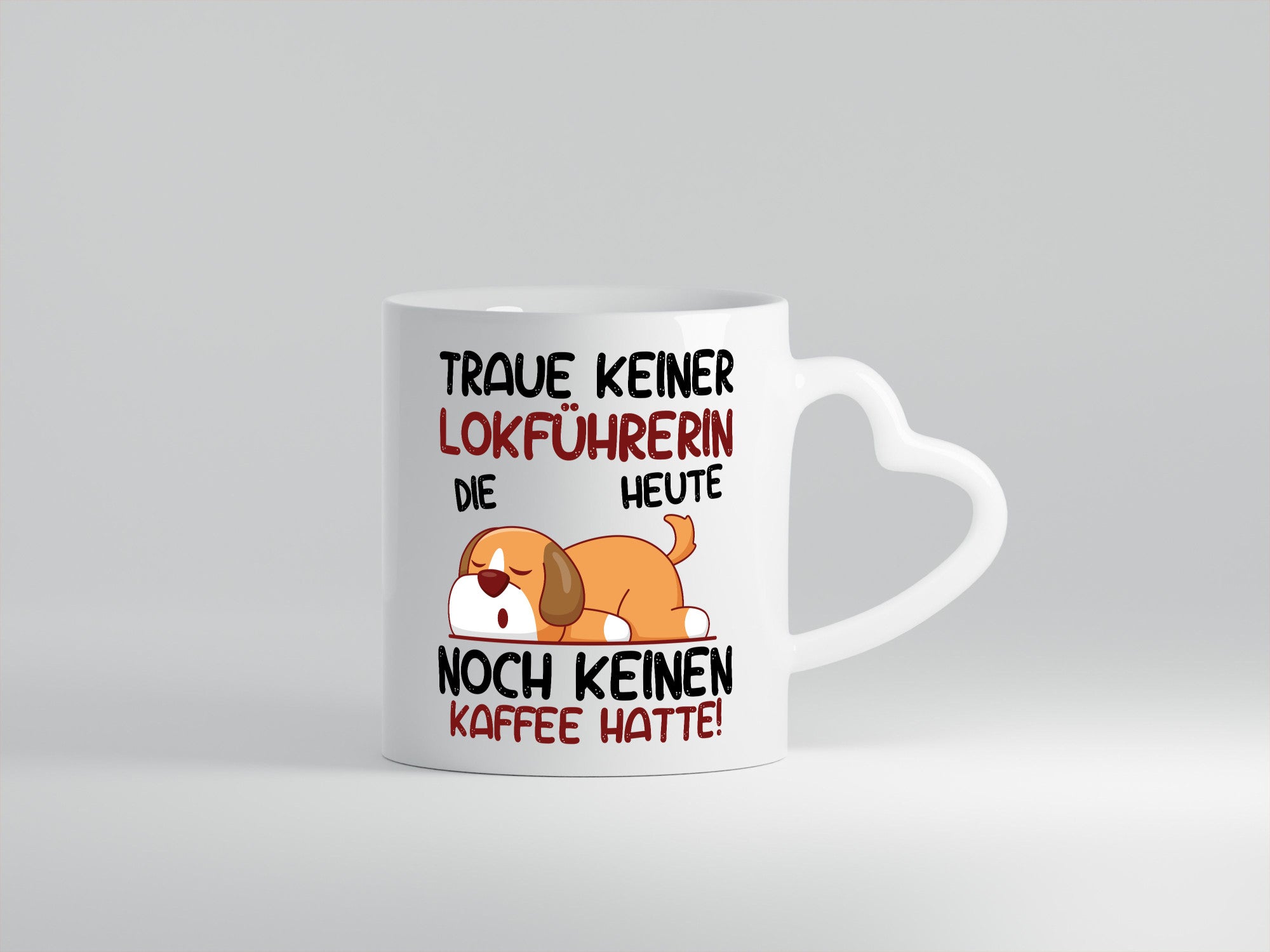 Traue keiner Lokführerin | Zug Beruf lustiger Spruch Geschenk Arbeit Kollegen