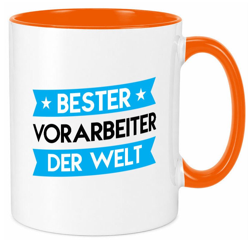 Bester Vorarbeiter | Kollege Teamleiter lustiger Spruch Geschenk Arbeit Tasse