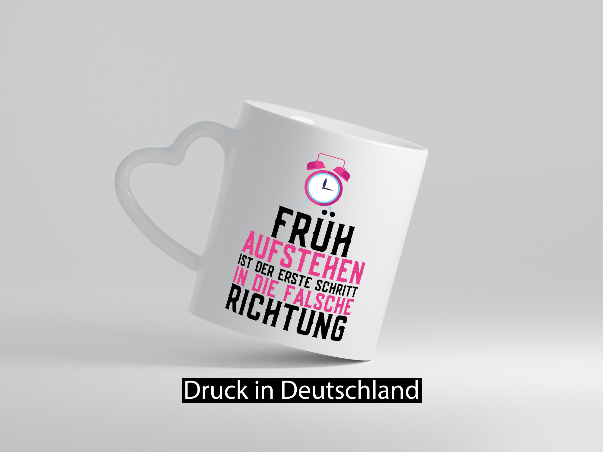 Früh aufstehen | Falsche Richtung Morgenmuffel Müdigkeit lustig Humor