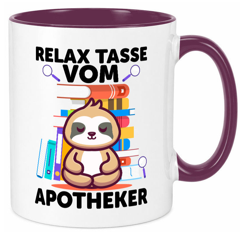 Relax Tasse: Apotheker | Apotheke Pharmazie lustiger Spruch Geschenk Humor