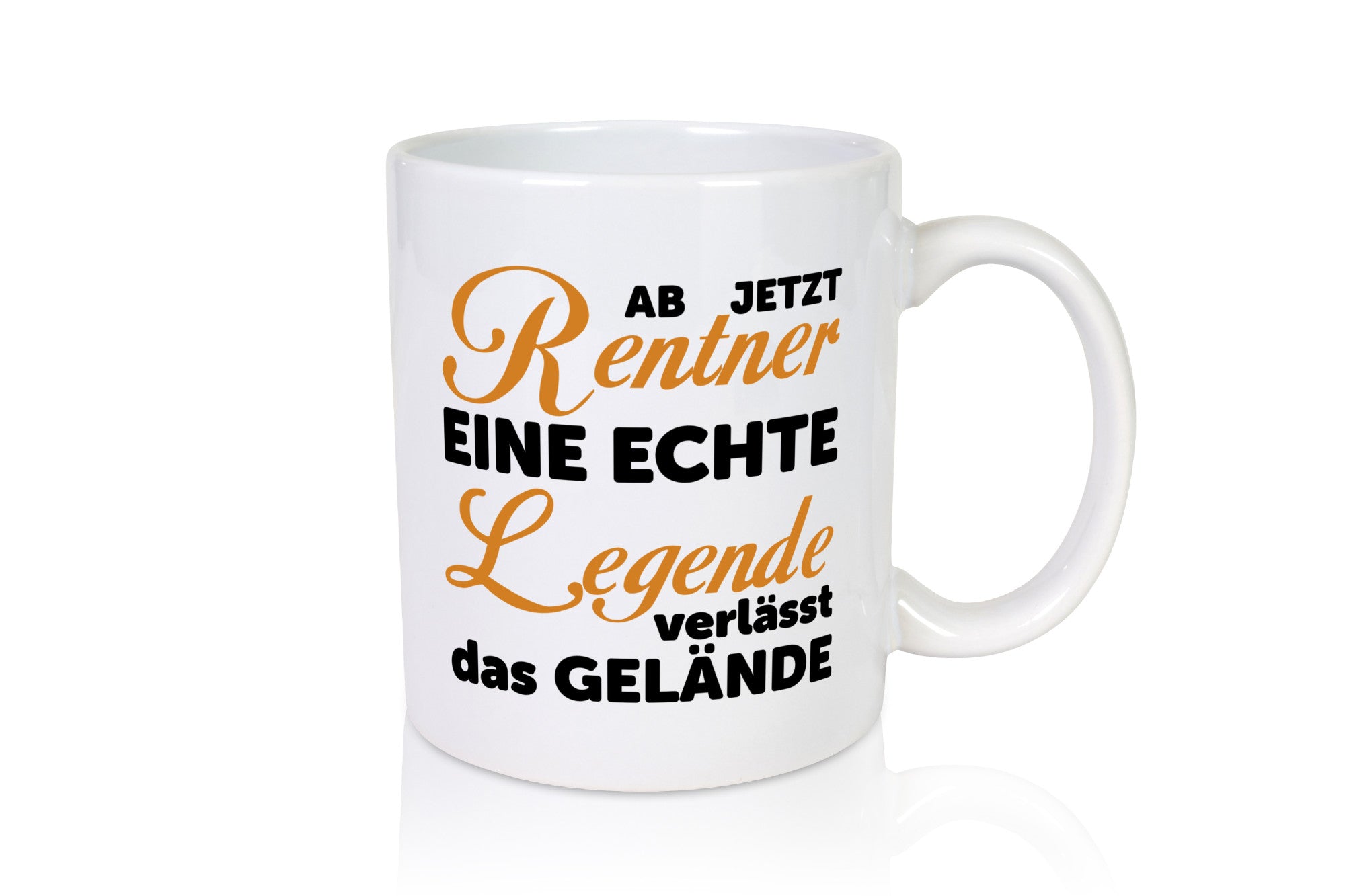 Ab jetzt Rentner | Spruch Tasse Ruhestand Rente Geschenk Jubiläum lustiger