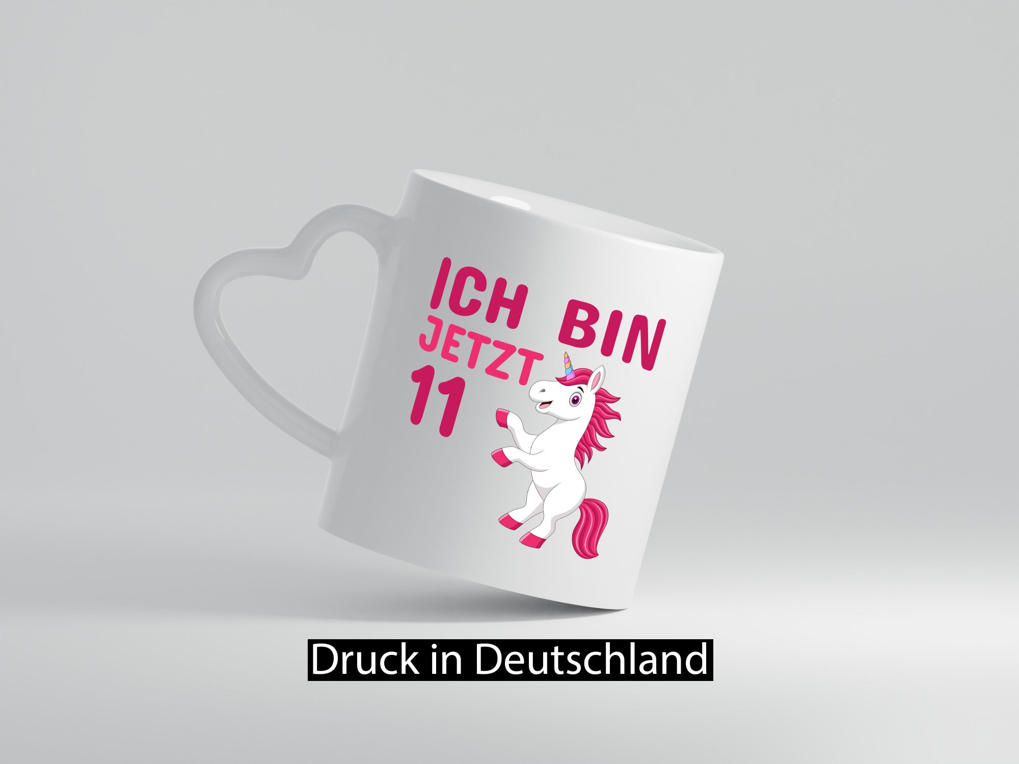 Ich bin jetzt 11 | Geburtstag Tasse Einhorn Mädchen Geschenk Geschenkidee