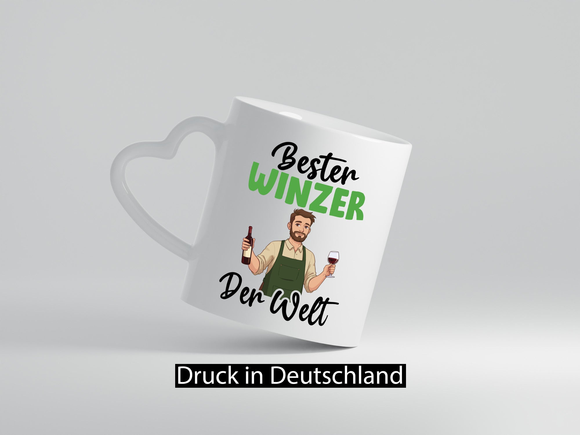 Bester Winzer | Weinbauer Wein v2 Humor Geschenkidee Tasse