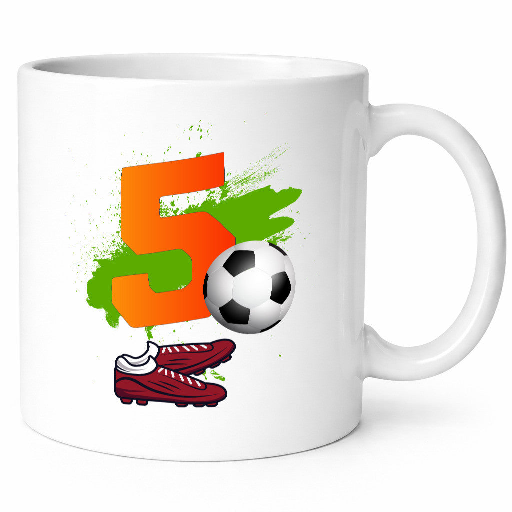 5. Geburtstag | Jungen Fußball Fußballspieler lustiger Spruch Geschenk