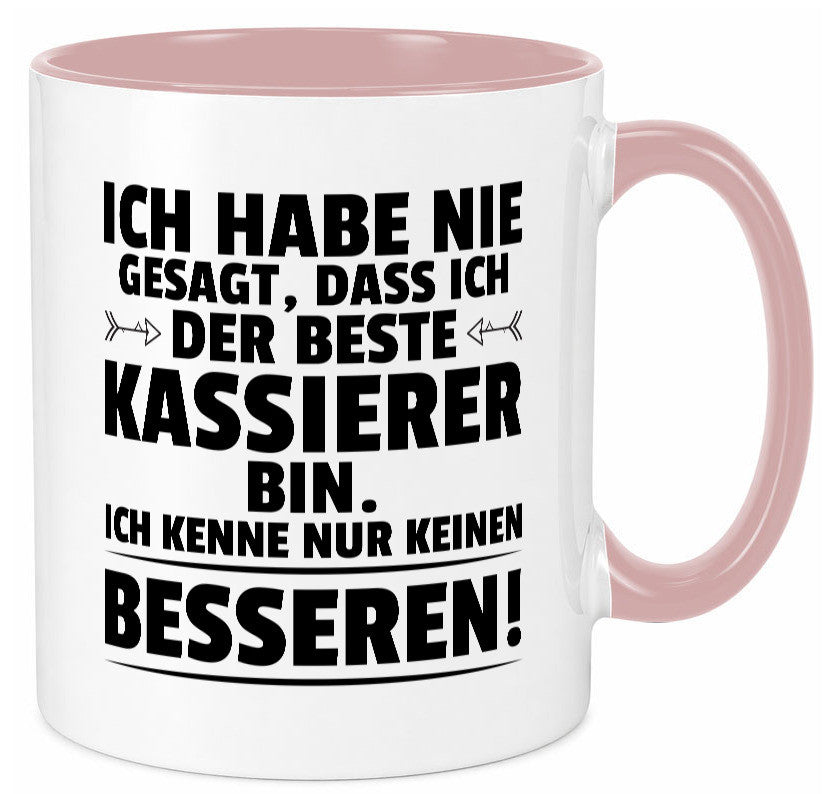Der Beste Kassierer Geschenk Humor Geschenkidee lustiger Spruch Tasse