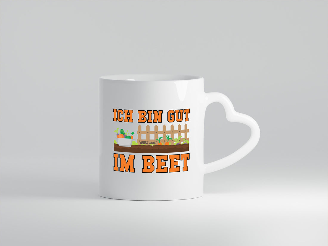 Gut im Beet | Gärtnern Pflanzen Zaun Gemüse Geschenk Humor Geschenkidee
