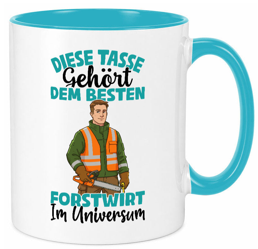 Im Universum: Forstwirt | Waldarbeiter lustig Arbeit Kollegen Büro Geschenk