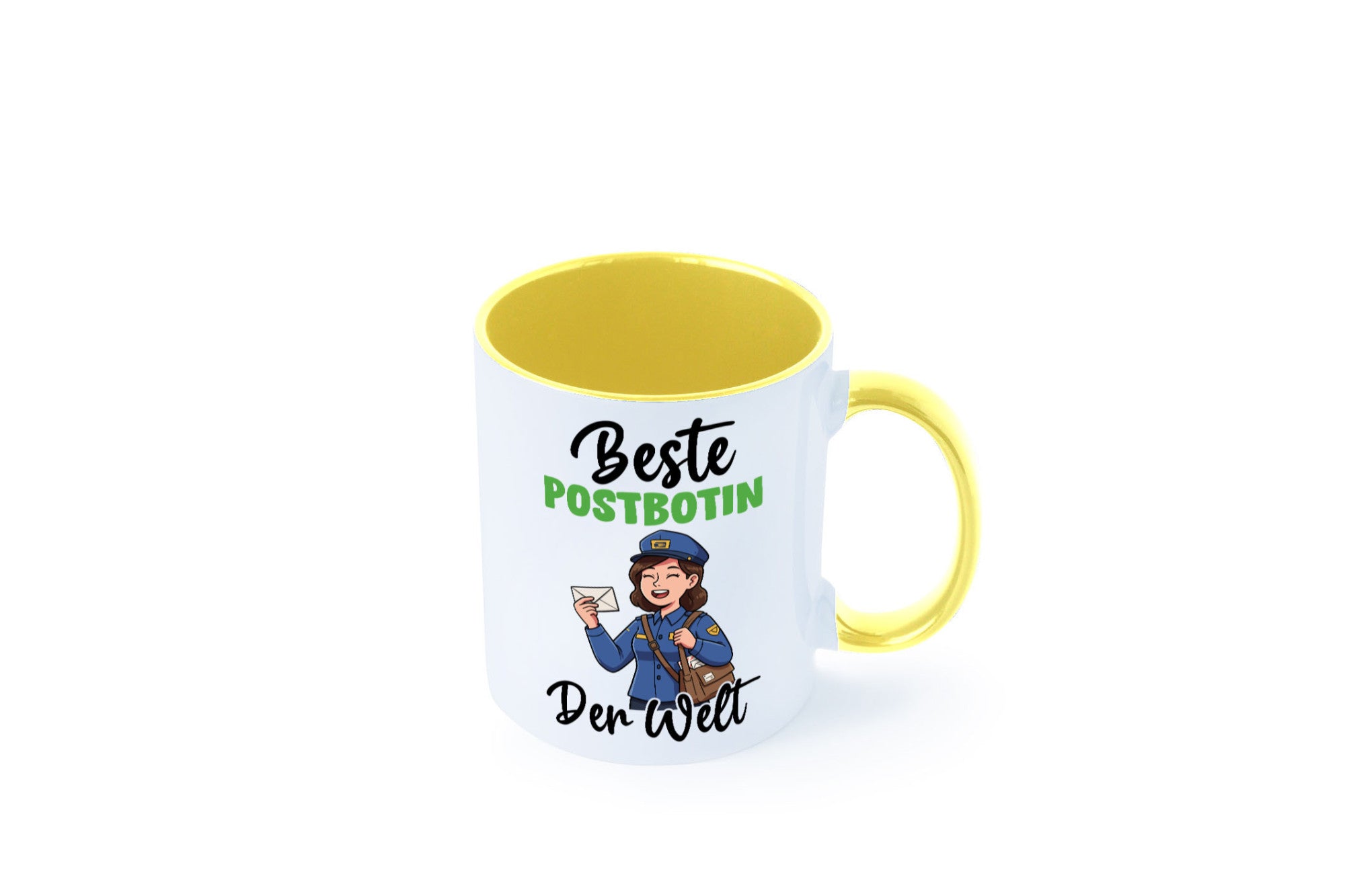 Beste Postbotin | Beruf Post Briefträger v2 lustig Arbeit Kollegen Büro