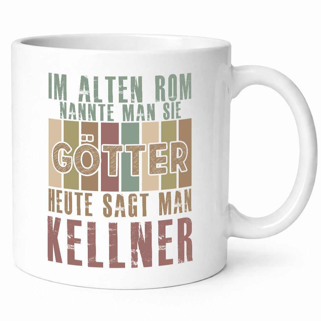 Heute sagt man: Kellner | kellnern Bedienung lustig Humor Geschenkidee Geschenk