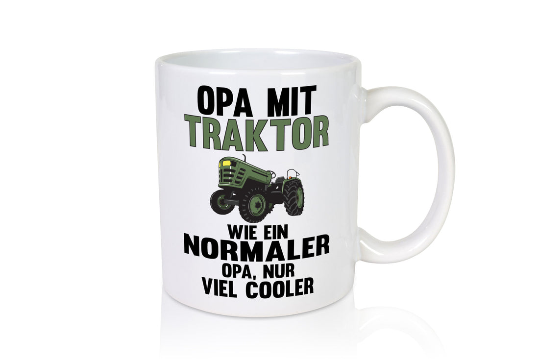Opa mit Traktor, wie normal,nur cooler | Traktor Geschenkidee Familie Humor