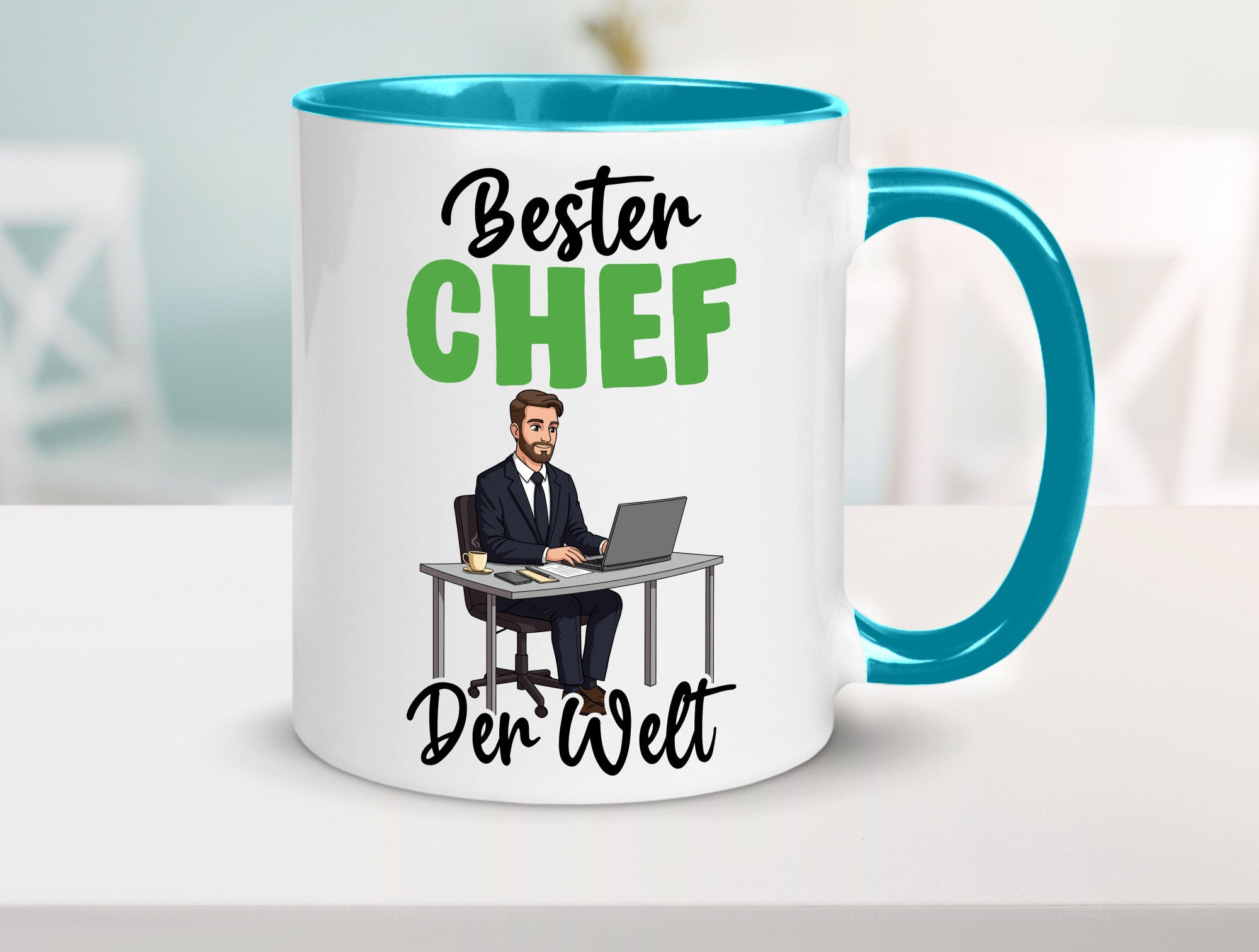 Bester Chef | Führungskraft Vorgesetzter v2 Humor Arbeit Kollegen Büro