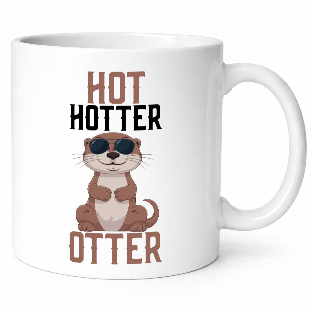 Lustiger Otter | Hot Wortwitz Sonnenbrille Tiercomic lustig Tierliebhaber Humor
