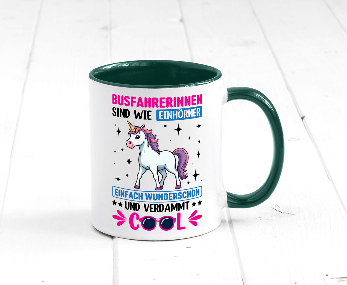 Bussfahrerinen sind wie einhorner | Einhorn Bussfahrerin Geschenkidee Humor Tasse