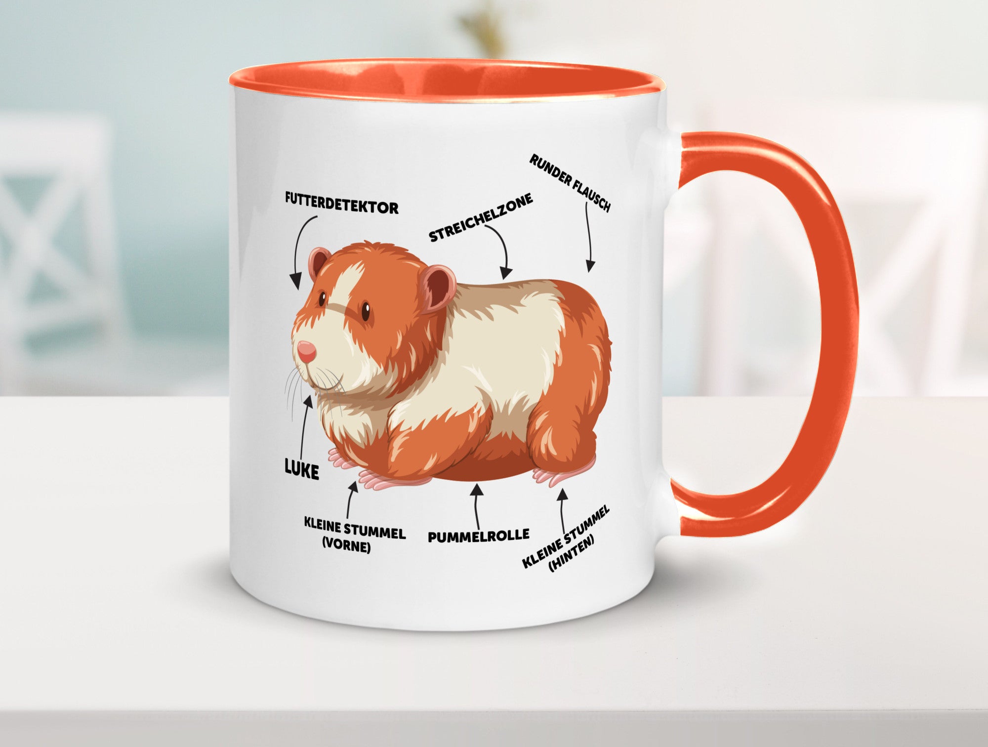 Meerschwein Geschenkidee Humor Tasse