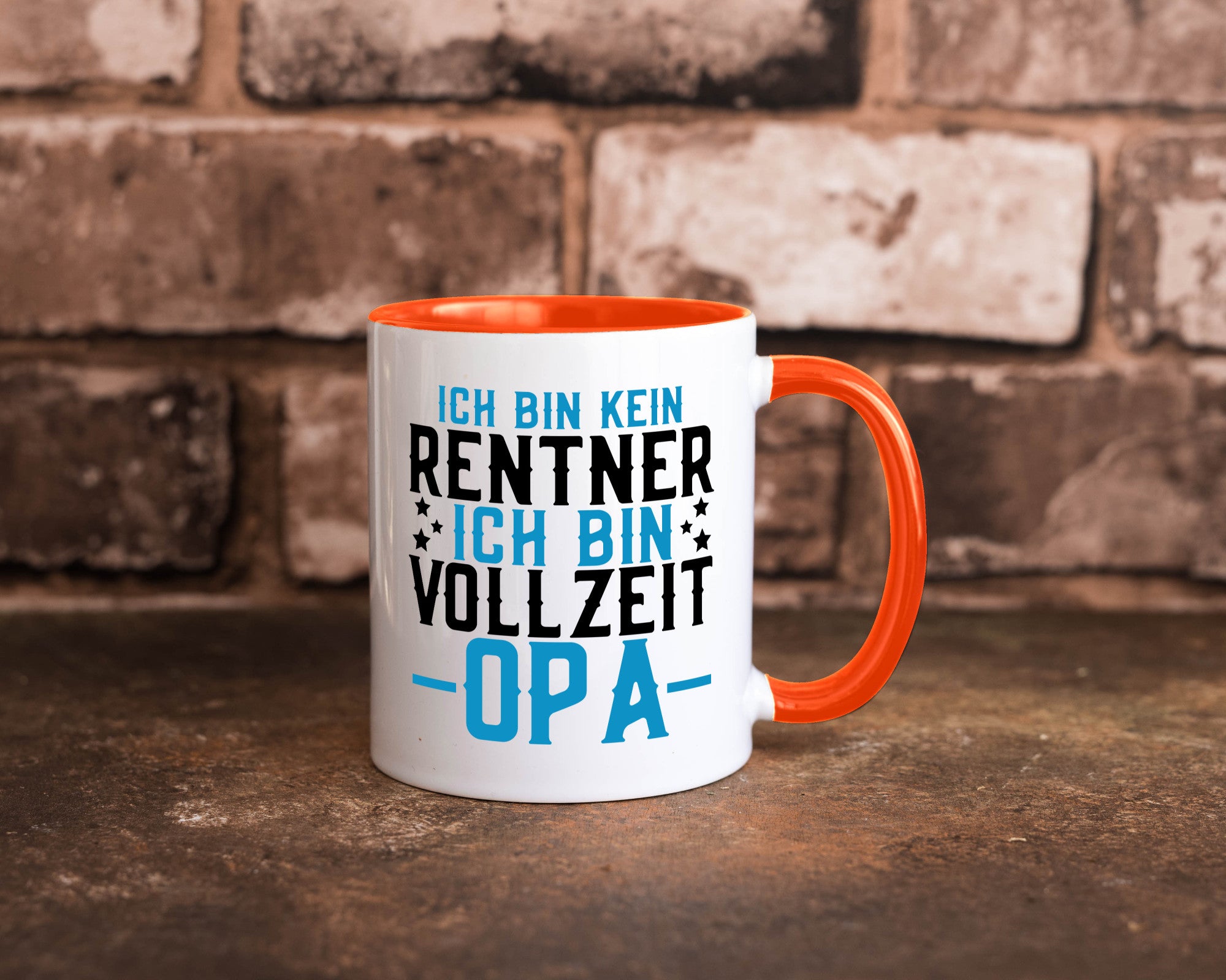 Rentner | Vollzeit Opa Pension Ruhestand Großvater lustiger Spruch Geschenk