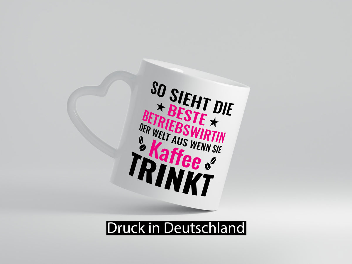 Kaffee trinkt: Betriebswirtin | Betriebswirtschaft Geschenkidee Humor Tasse