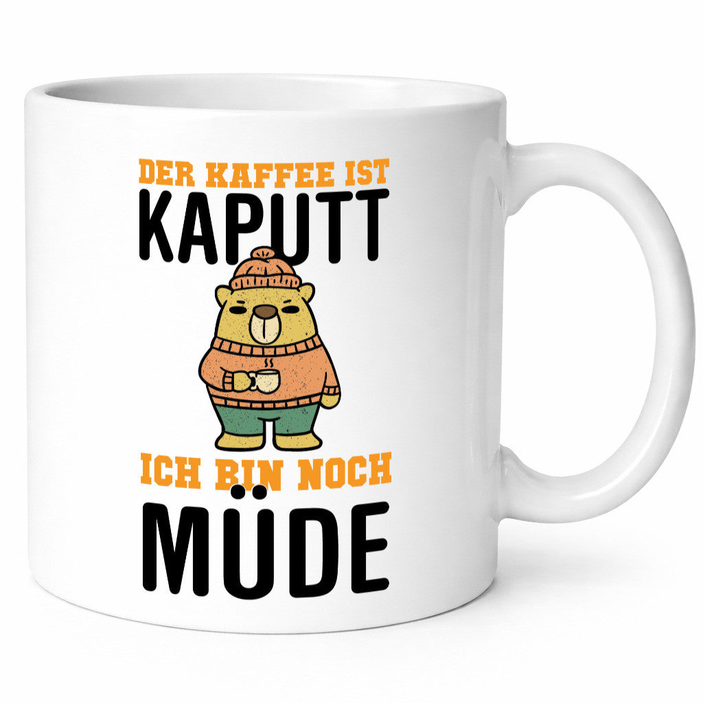 Müder Bär | Kaffee Spruch Morgenmuffel Humor lustiger Geschenk Geschenkidee
