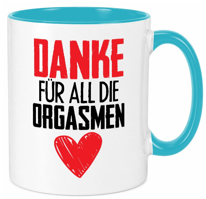 Orgasmus Tasse Geschenkidee Humor