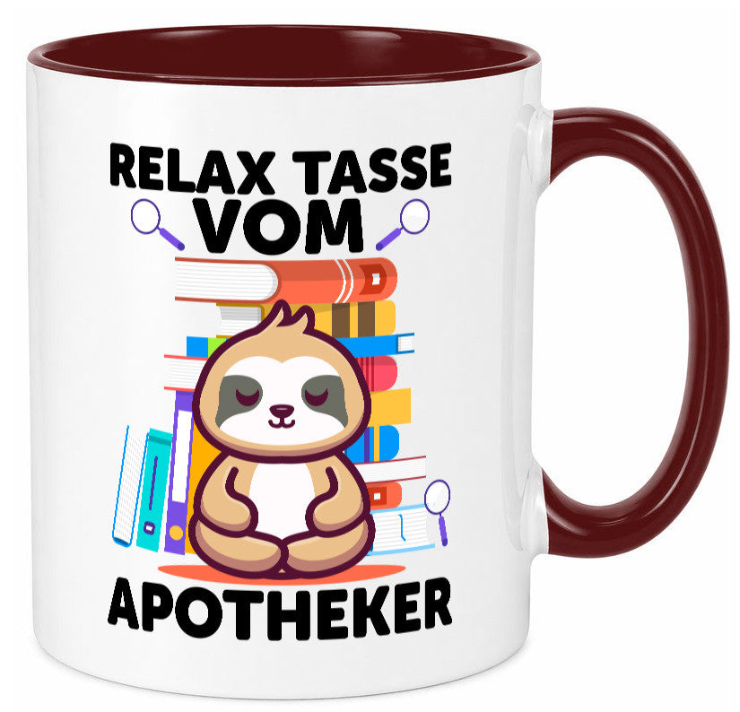 Relax Tasse: Apotheker | Apotheke Pharmazie lustiger Spruch Geschenk Humor