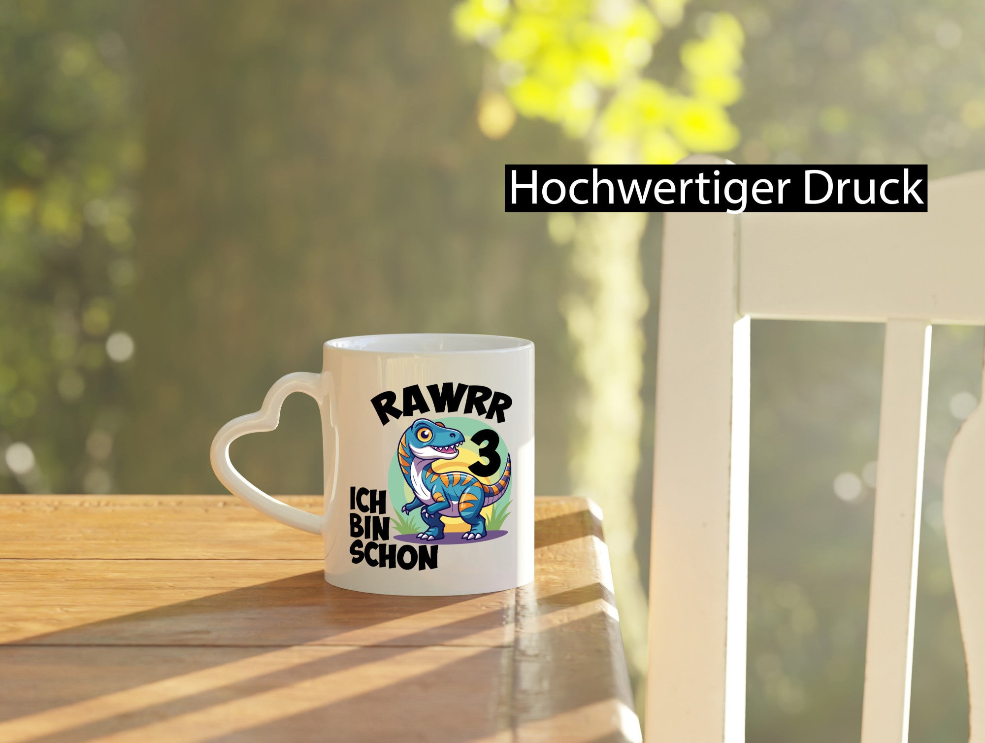 Rawwww ich bin schon 3 | 3. Geburtstag Jähriger Geschenkidee Humor Tasse