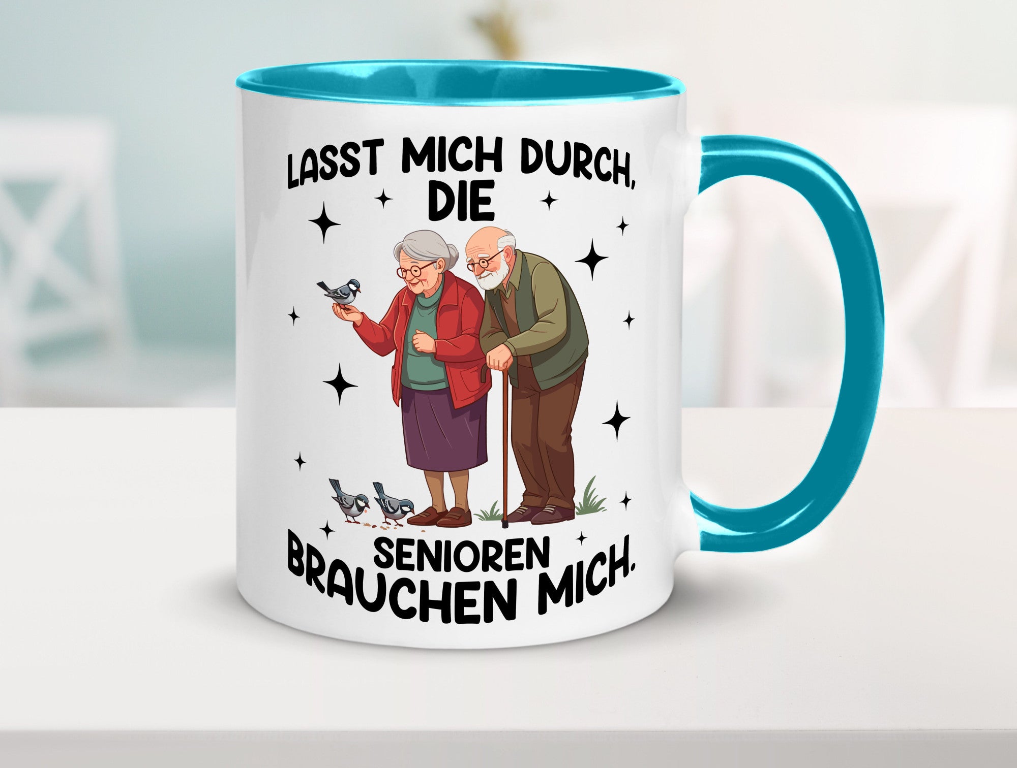 Senioren brauchen mich | Altenpflege Pflegekraft lustiger Spruch Geschenk Humor
