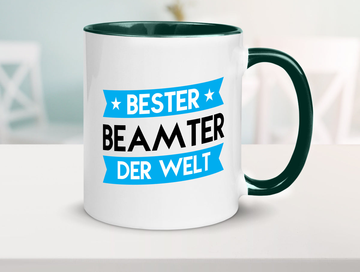 Bester Beamter | Verbeamtung öffentlicher Dienst Humor Geschenkidee Tasse