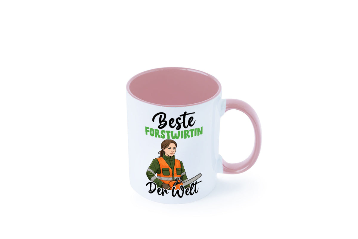Beste Forstwirtin | Forst Wirtin v2 lustig Humor Geschenkidee Geschenk Tasse
