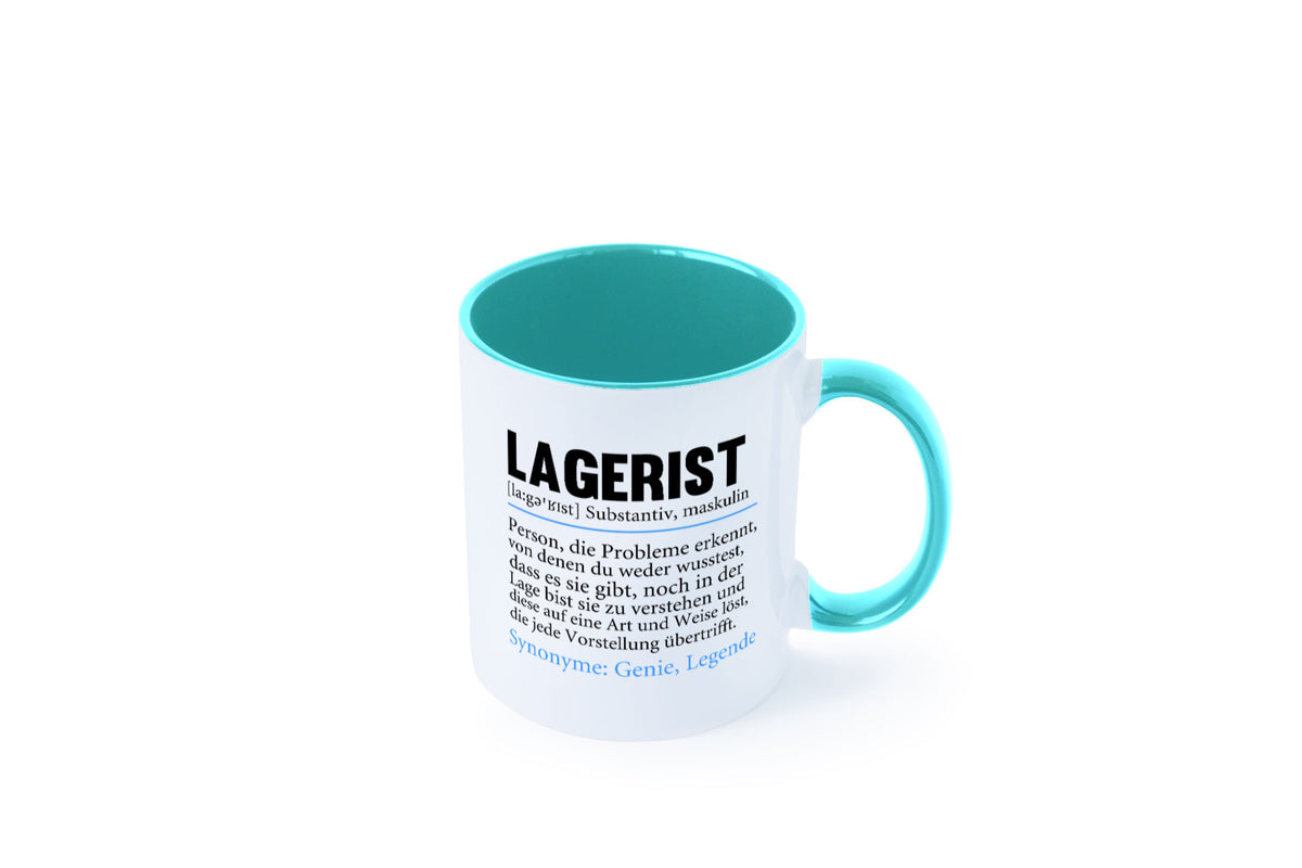 Lagerist | Spruch Beruf Lageristen Lager Arbeiter lustiger Geschenk Arbeit Tasse