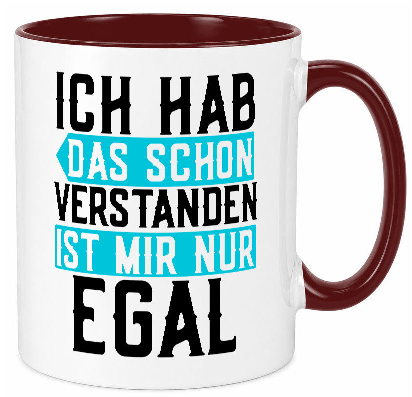 Ist mir egal | Protest Teenager Humor Spruch Büro lustig Arbeit Kollegen Tasse