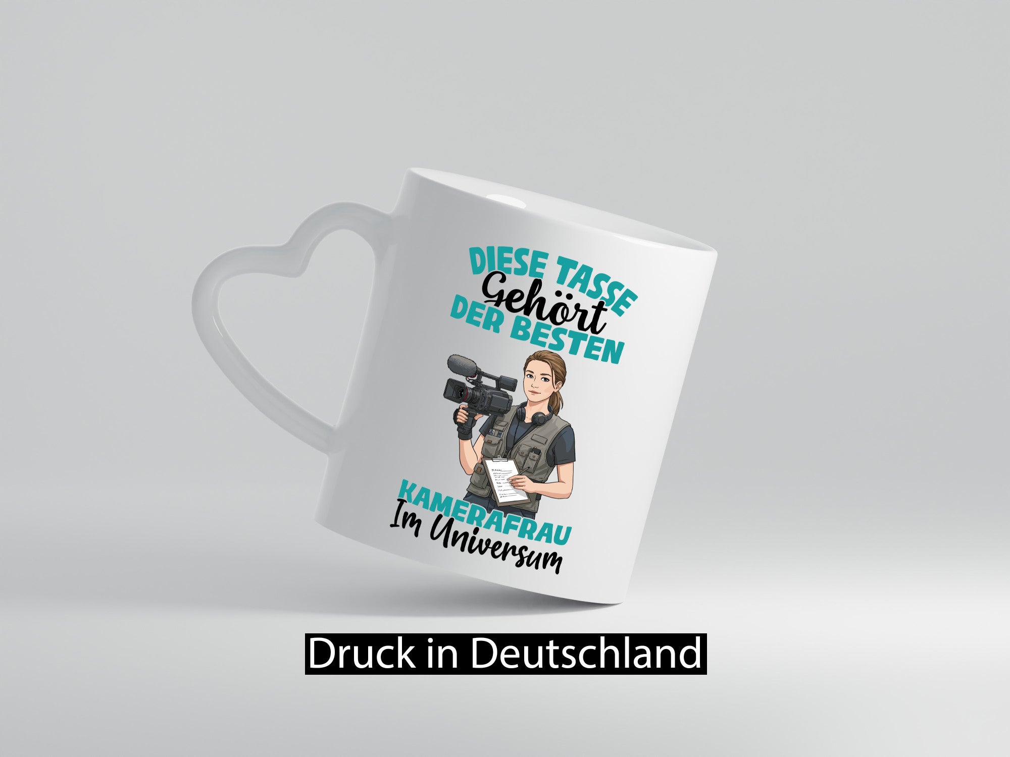 Im Universum: Kamerafrau | Kamera lustiger Spruch Geschenk Humor Geschenkidee