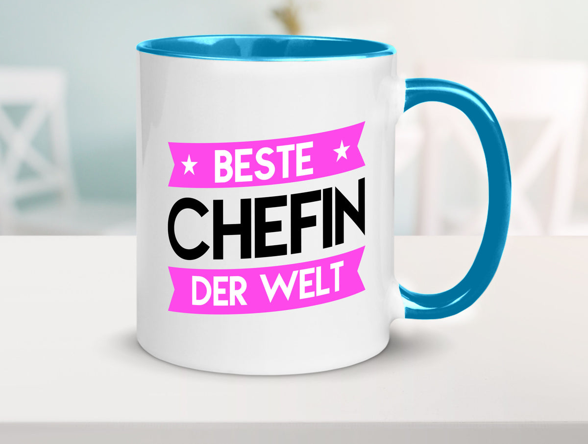 Beste Chefin | Führungskraft Vorgesetzte Humor Arbeit Kollegen Büro Tasse