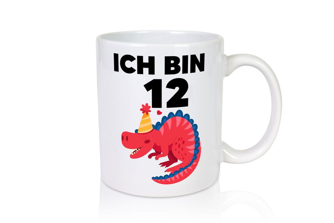 12. Geburtstag | Dino Dinosaurier 12 Jahre Geschenkidee Humor Tasse