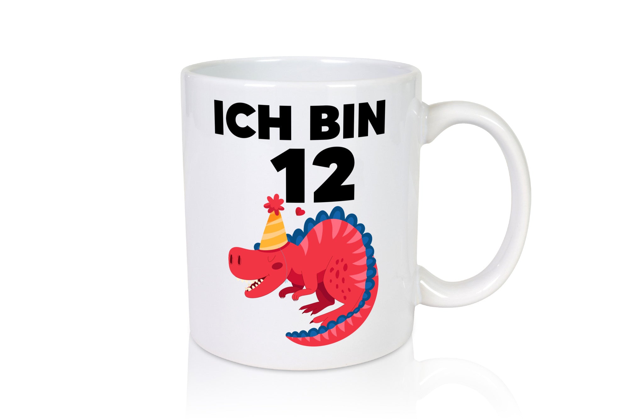 12. Geburtstag | Dino Dinosaurier 12 Jahre Geschenkidee Humor Tasse