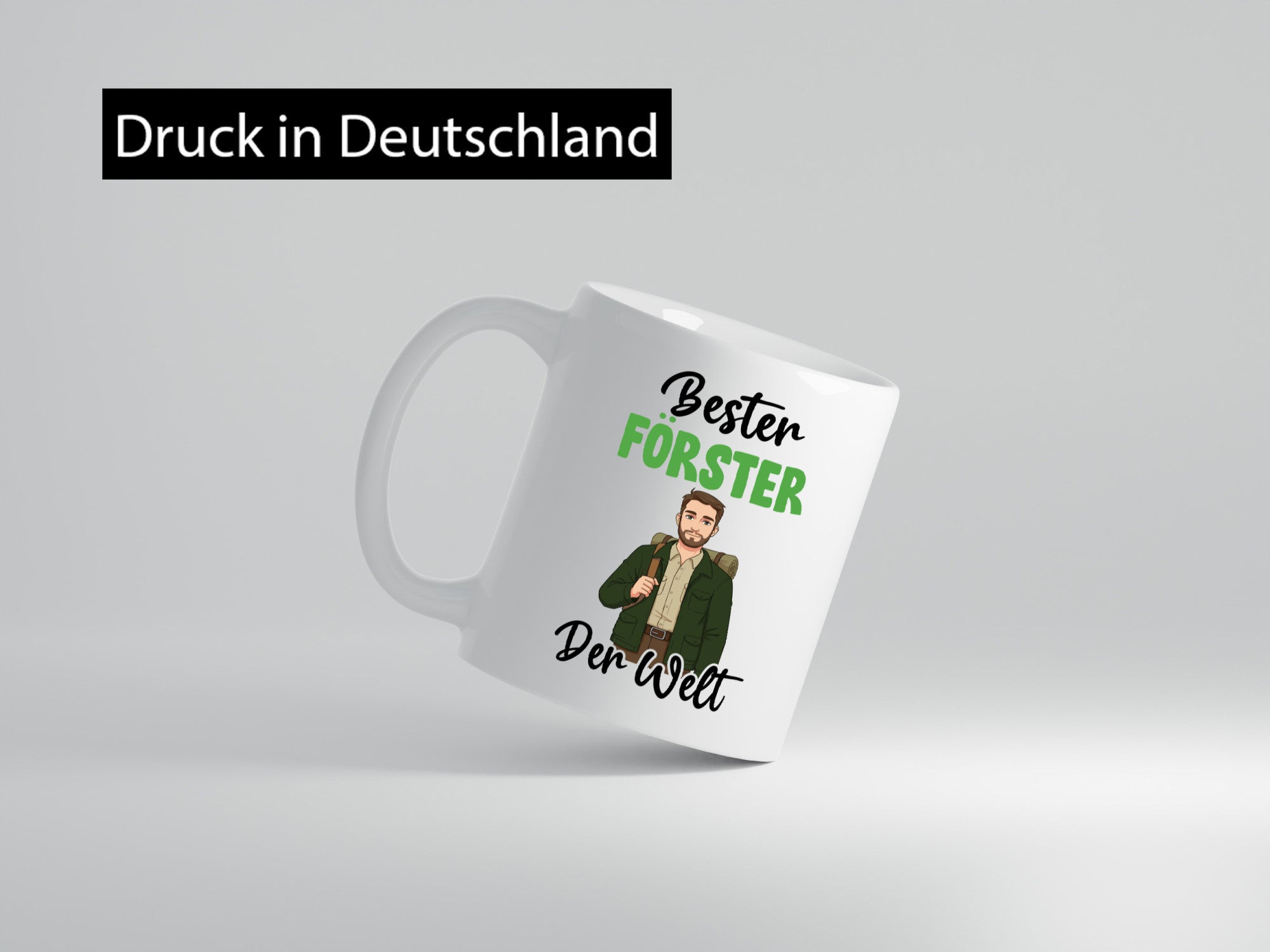 Bester Förster | Forst Arbeit v2 lustig Kollegen Büro Geschenk Tasse