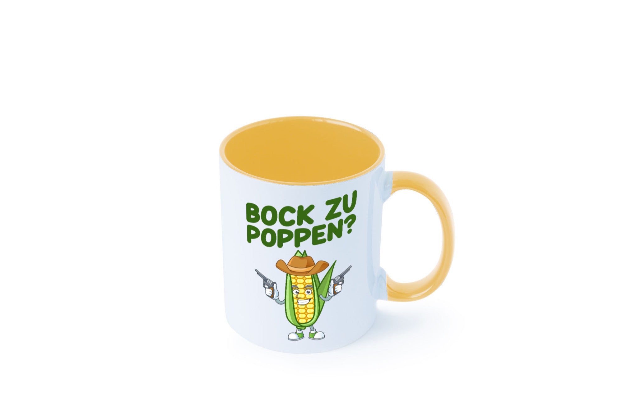 Bock auf Poppen | Mais Lustig Geschenk Humor Geschenkidee lustiger Spruch Tasse
