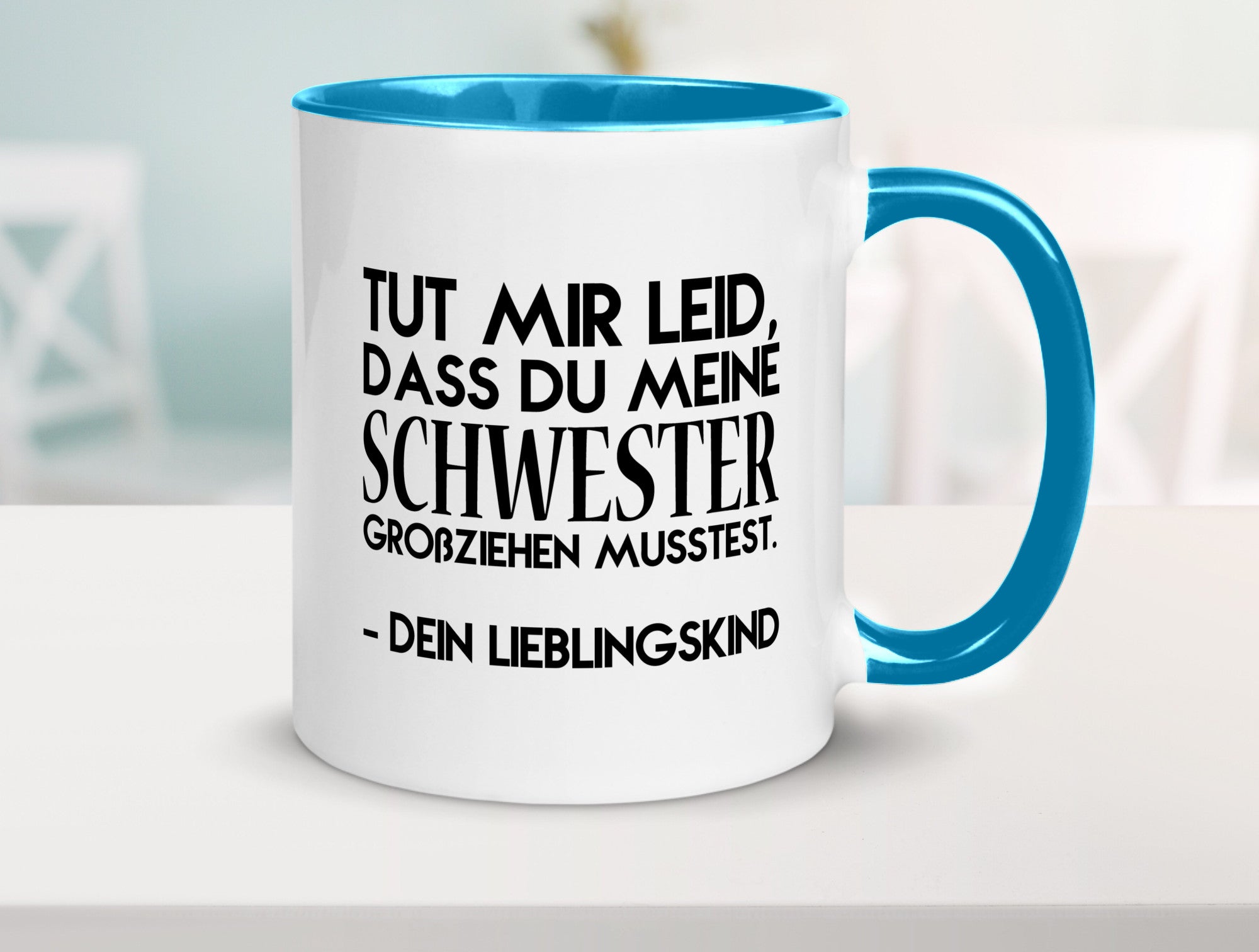 Lieblingskind | Eltern Schwester Kinder lustig Geschenk Humor Geschenkidee