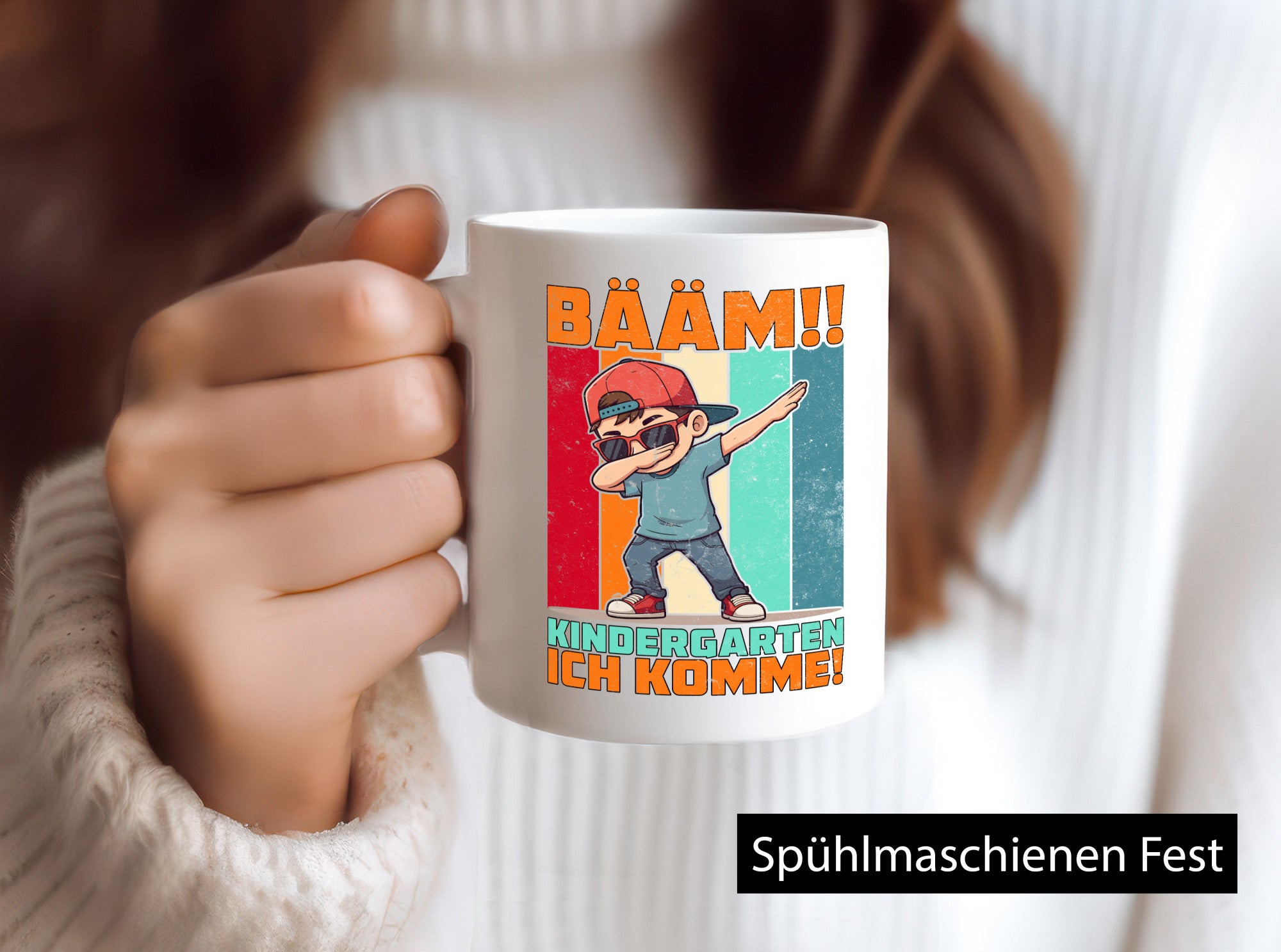Bääm Kindergarten ich komme | Kindergartenkind Kind Geschenk Humor Geschenkidee