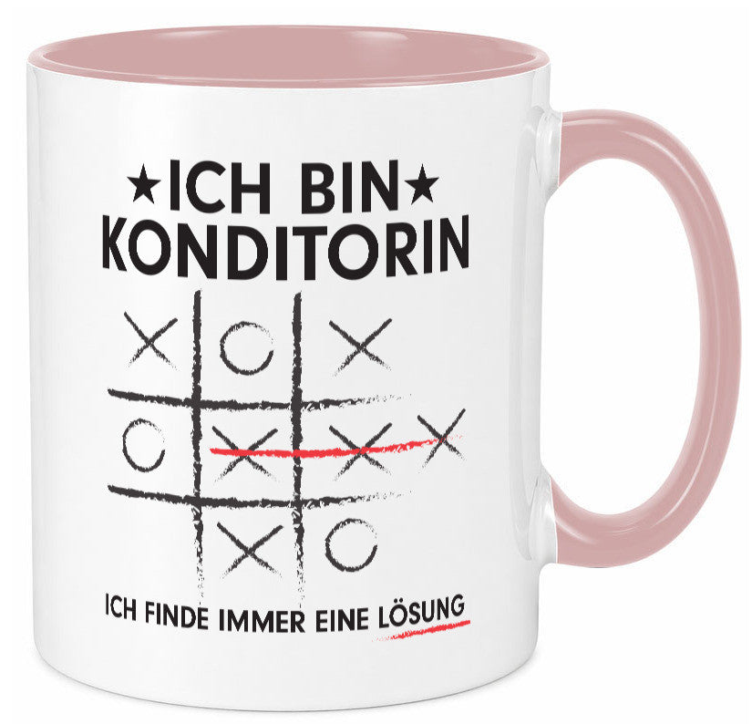 Löse Probleme: Konditorin | Konditorei lustiger Spruch Geschenk Humor