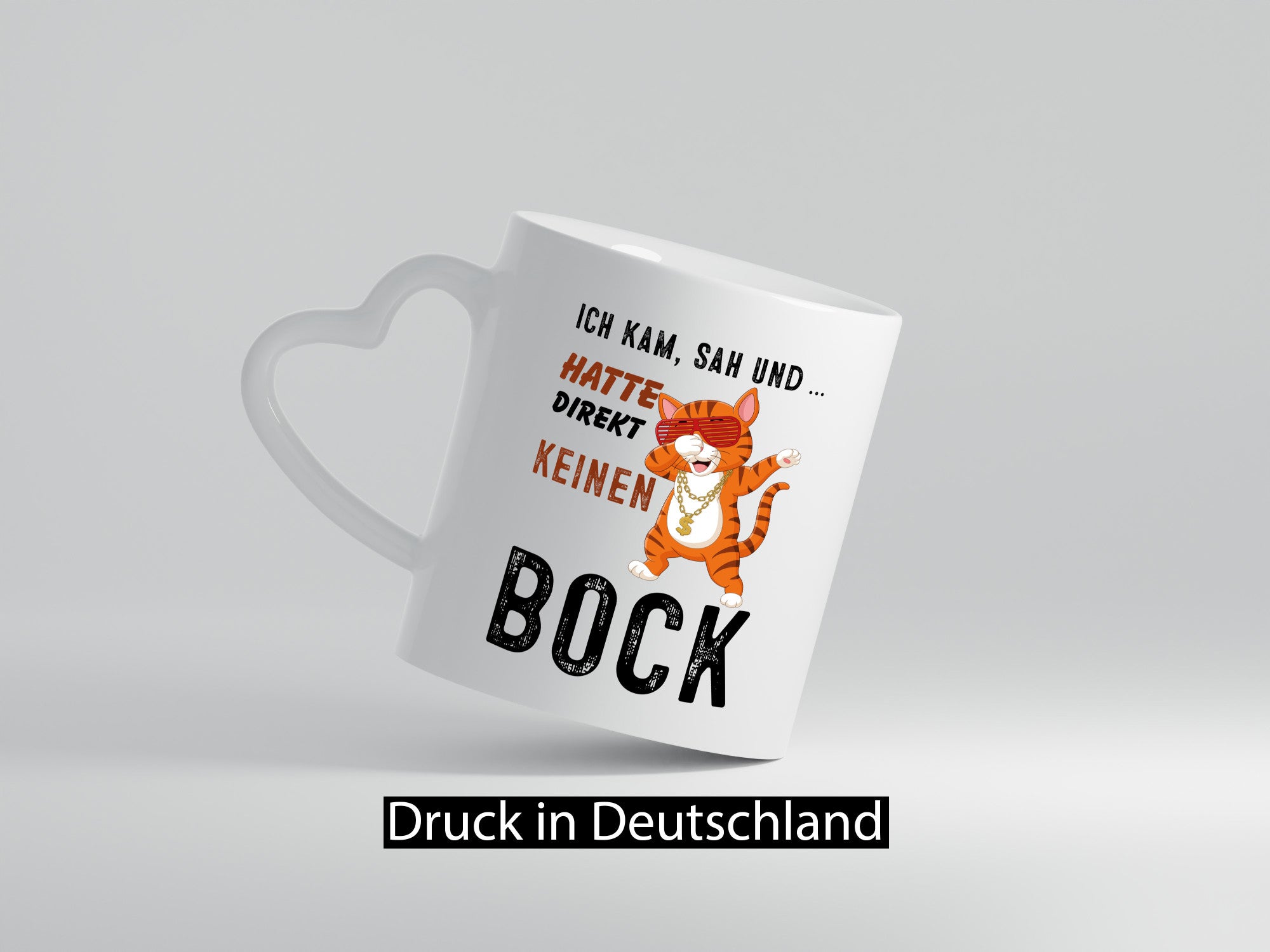Ich habe keinen Bock lustiger Spruch Geschenk Humor Geschenkidee Tasse
