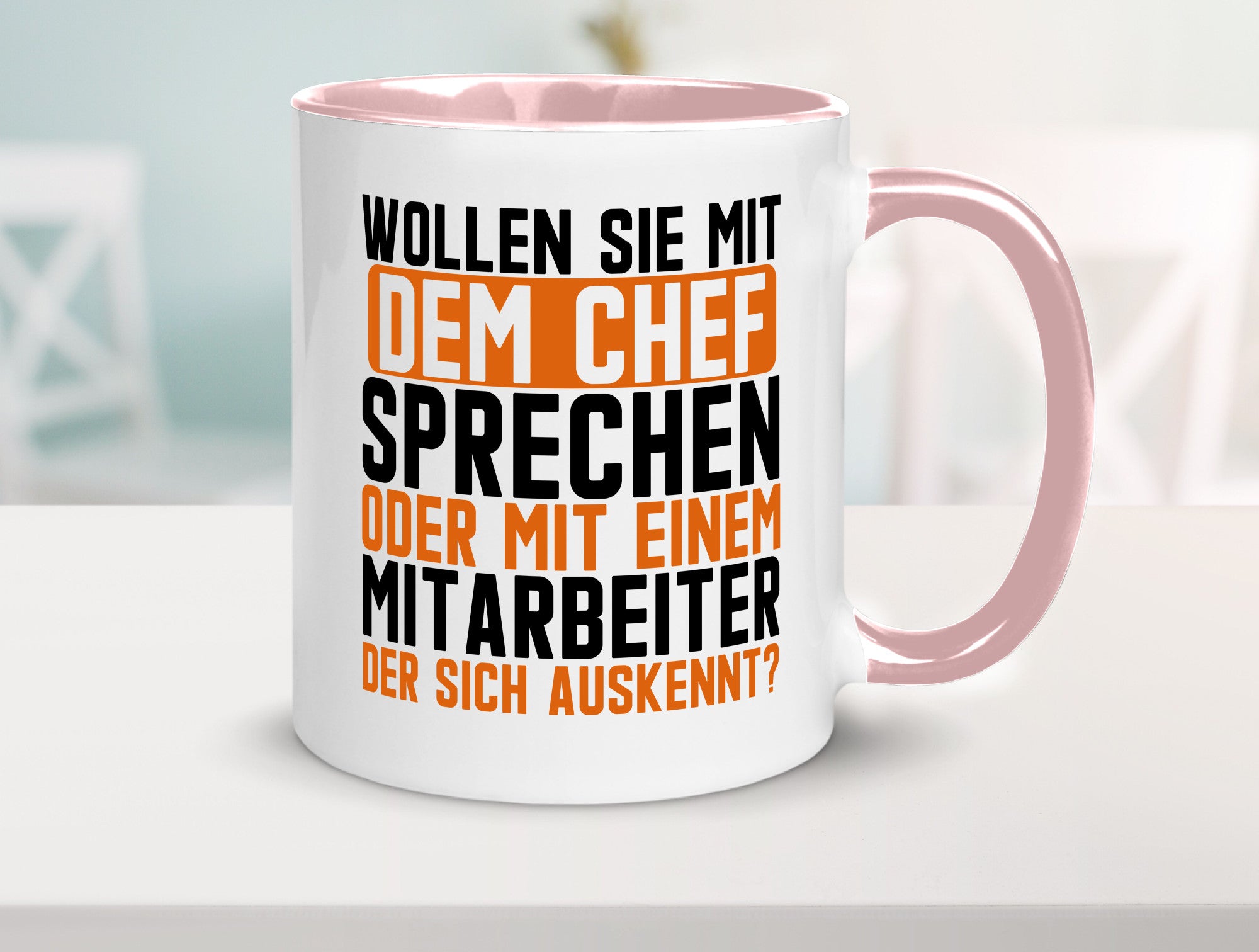 Wollen sie mit dem Chef Sprechen | Mitarbeiter Humor Arbeit Kollegen Büro