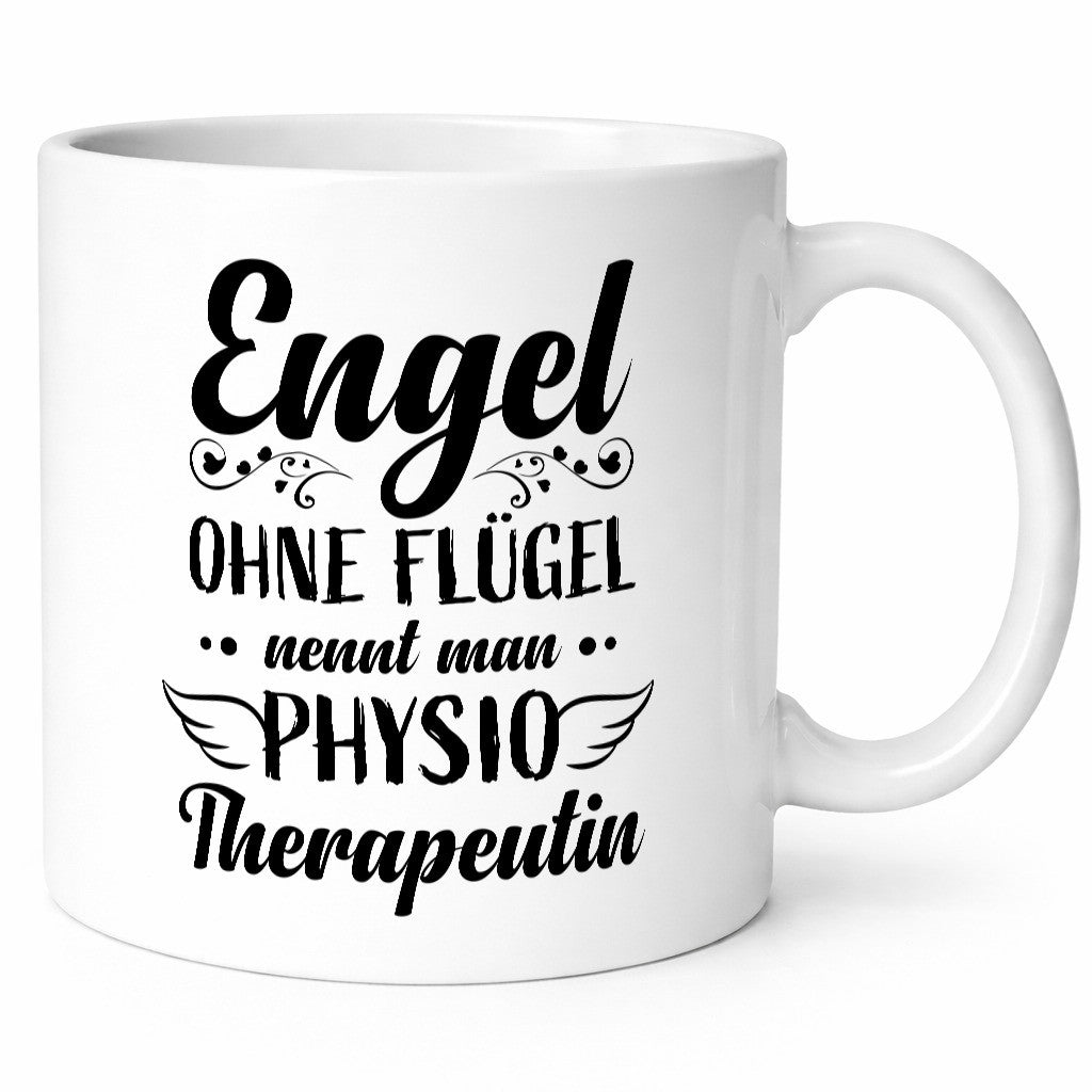 Engel ohne Flügel nennt man Physio Therapeutin | Therapie lustiger Spruch