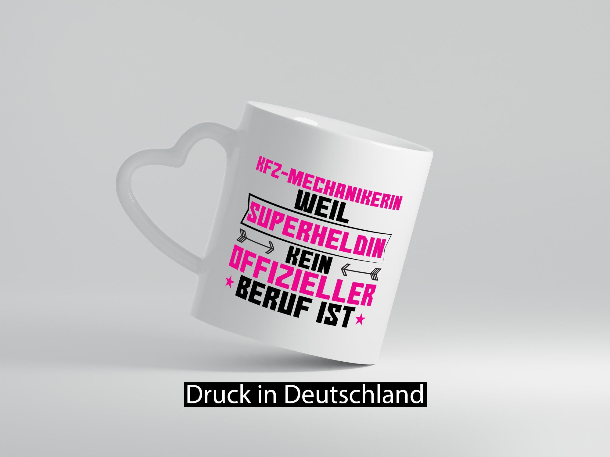 Superheldin KFZ-Mechanikerin | Mechaniker KFZ Geschenkidee Humor Tasse
