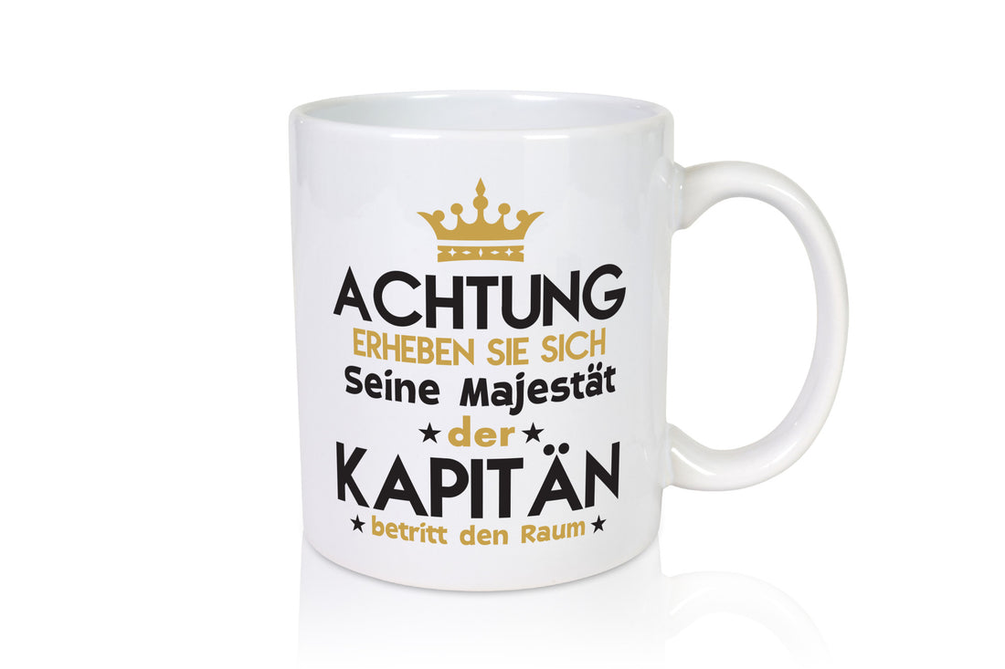 Seine Majestät Kapitän | Schiffskapitän Schiff lustig Humor Geschenkidee