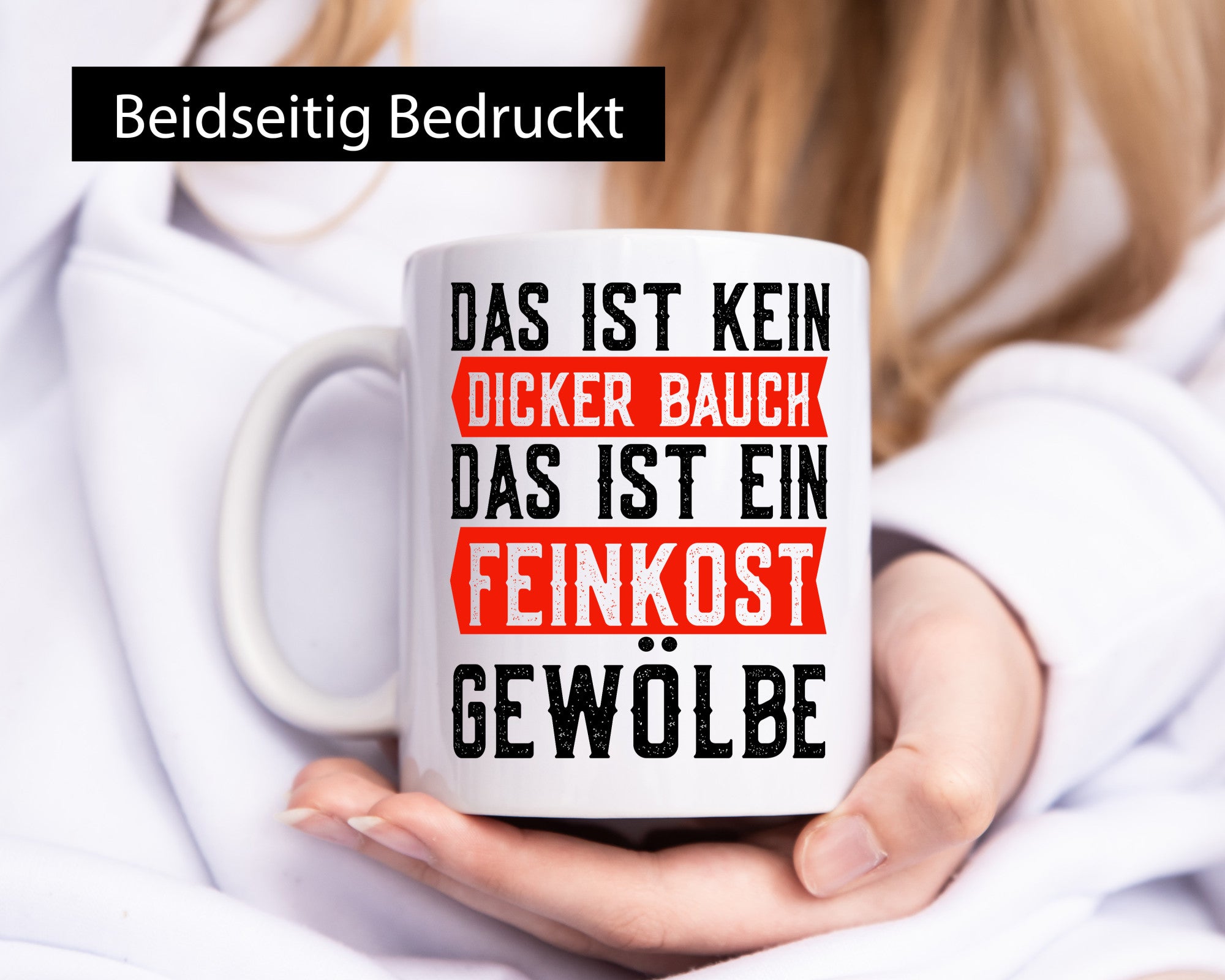 Kein dicker Bauch | witziger Spruch Männer Körperfülle v2 lustiger Geschenk