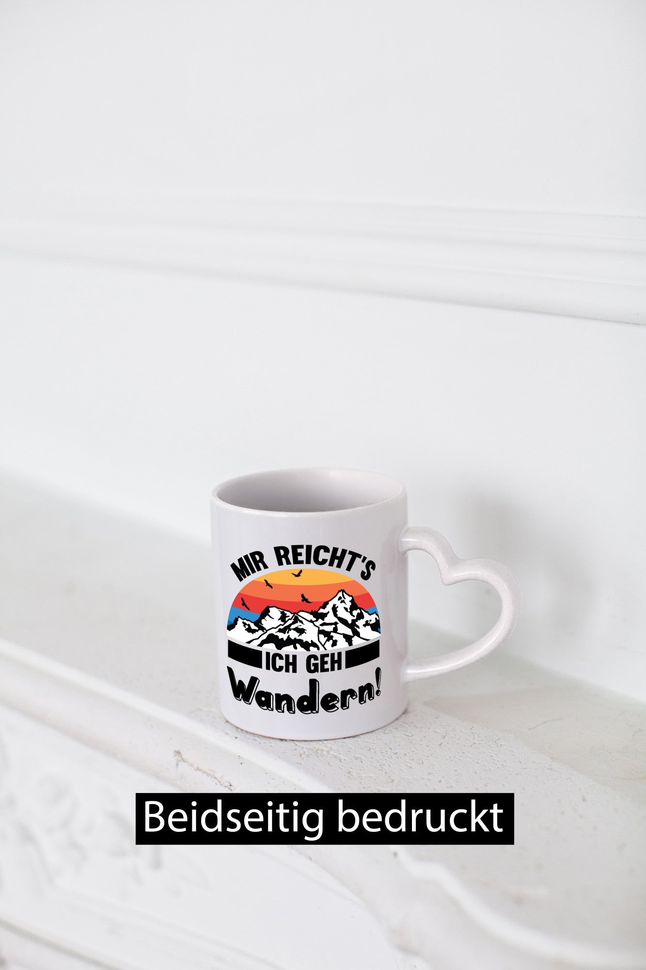 Mir reichts ich geh Wandern | Berge Laufen Natur Humor Geschenkidee Tasse